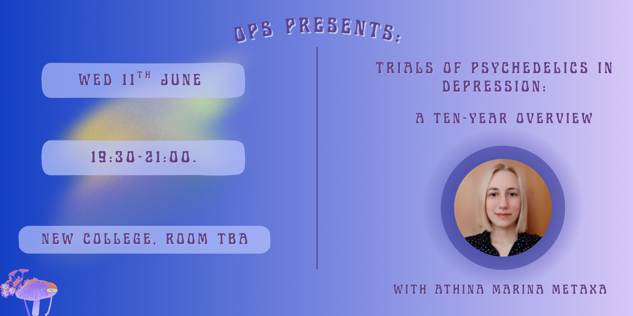 Trials of psychedelics in depression: a 10-year overview | Athina Metaxa