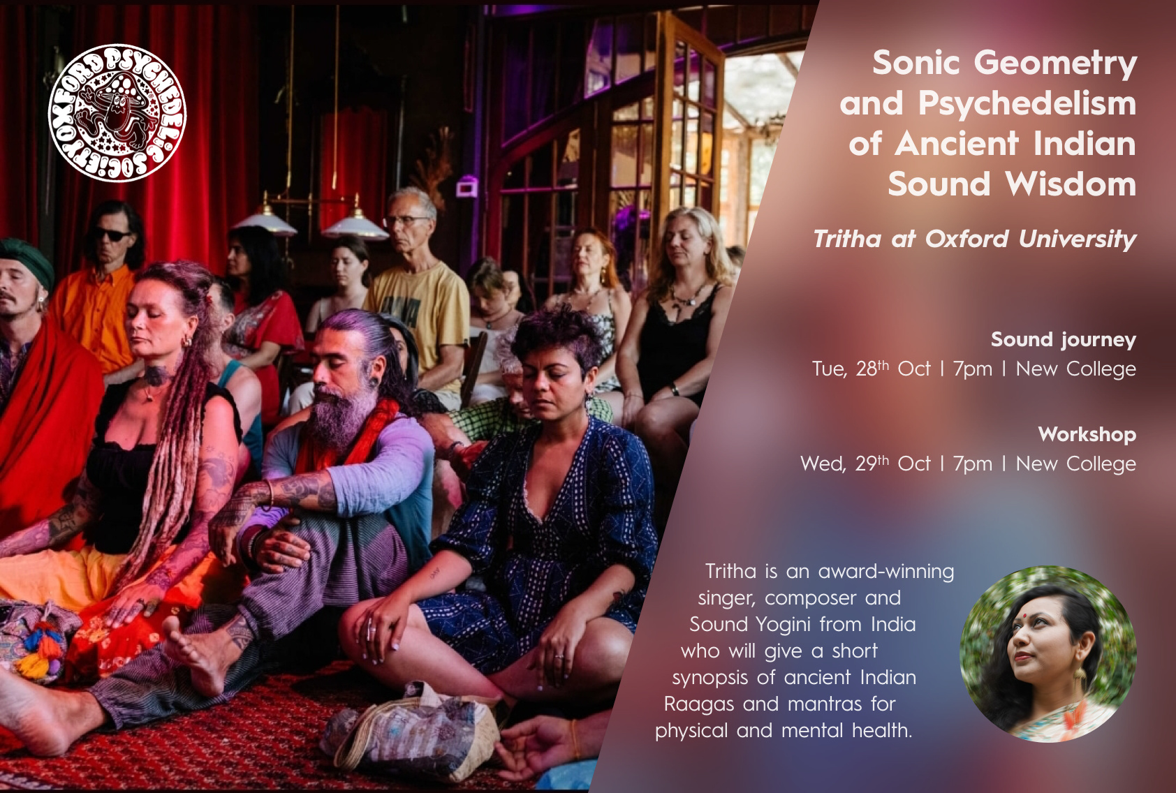 Sound journey: Geometry and Psychedelism of Ancient Indian Sound Wisdom